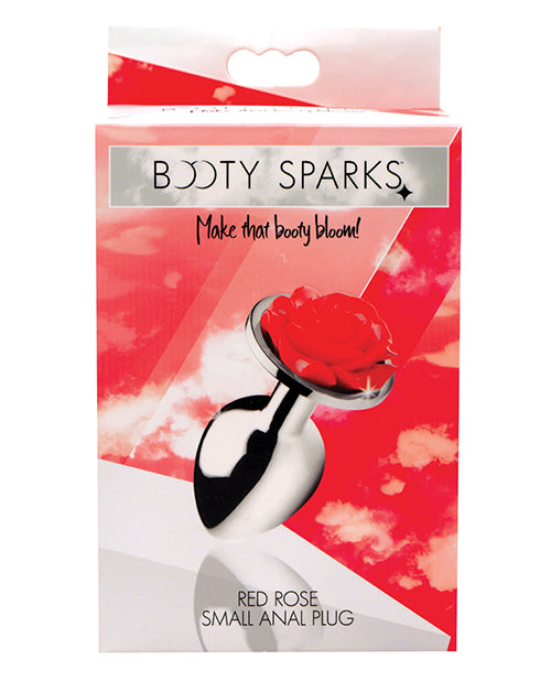 Booty Sparks Red Rose Anal Plug