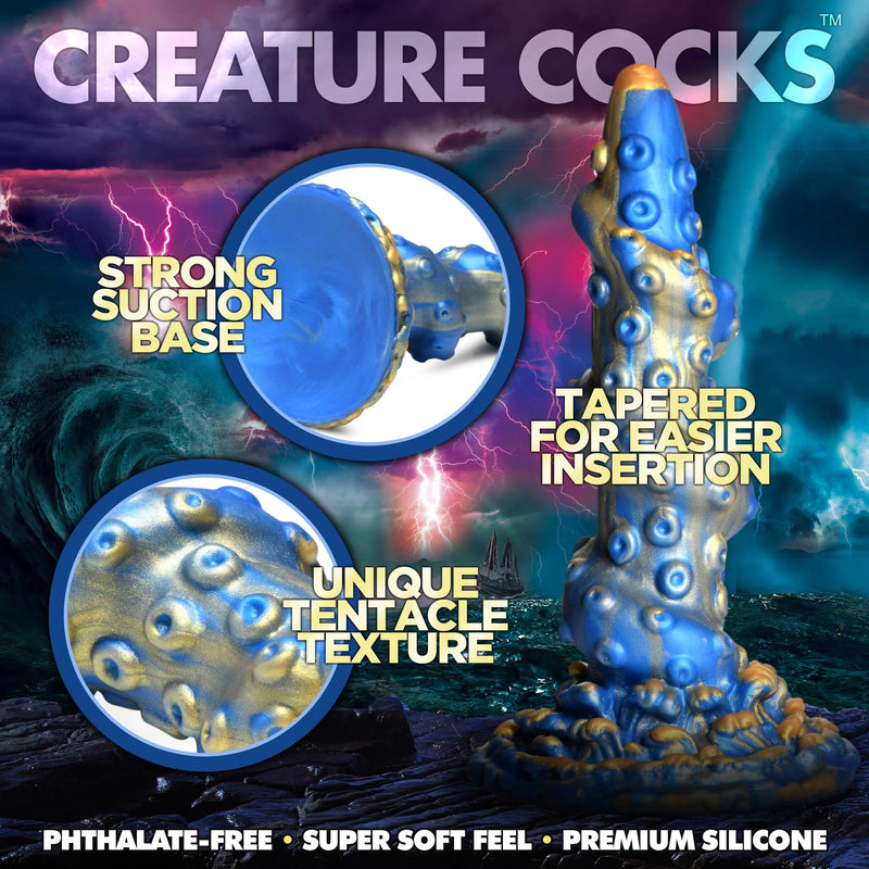 CREATURE COCKS Lord Kraken Tentacled Silicone Dildo