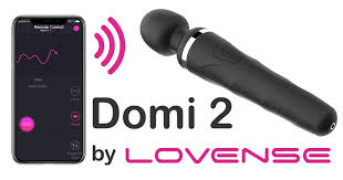 Lovense Domi 2 Flexible Rechargeable Mini Wand - Black