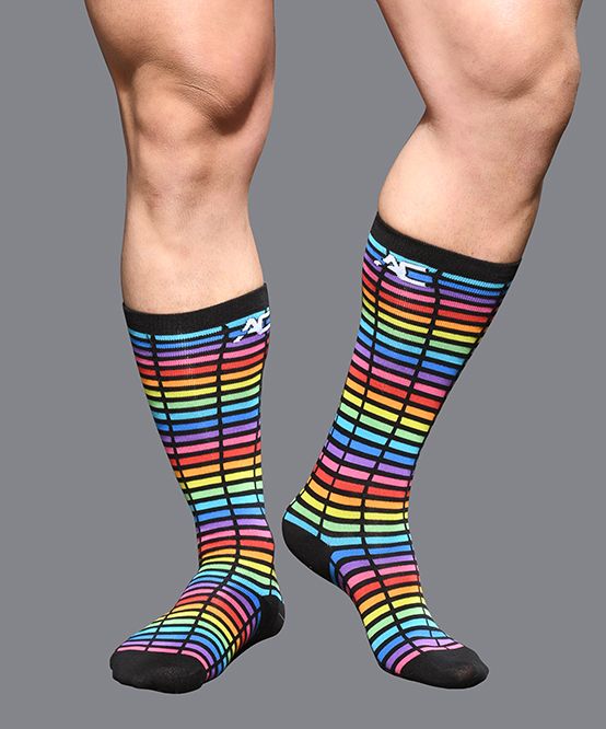 Digital Paradise Pride Socks